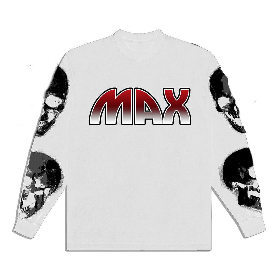 White Max Longsleeve Tee