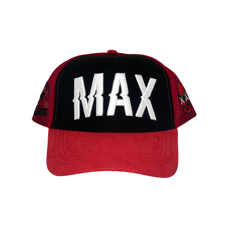 Max Trucker Black & Red